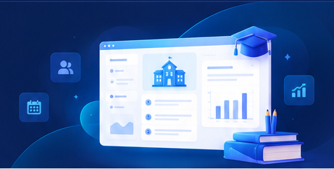 Akadvia dashboard illustration